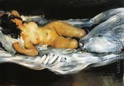 Reclining Nude - Lovis (Franz Heinrich Louis) Corinth