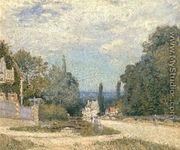 Route from Louveciennes - Alfred Sisley