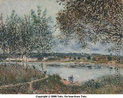 The Path to the old Ferry at By - Alfred Sisley