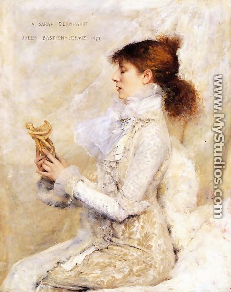 The Sarah Bernhardt Portrait - Jules Bastien-Lepage
