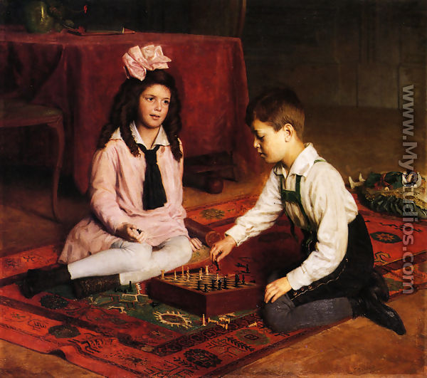 The Chess Match - Carl Probst