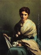 Portrait of Miss Helen Leslie Myers (Mrs. William Allen) - George Hetzel