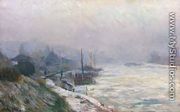 The Seine in Winter - Albert Lebourg