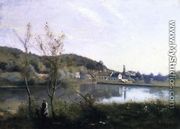 Ville d'Avray - The Large Pond and the Villas - Jean-Baptiste-Camille Corot