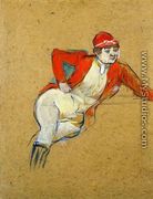 La Macarona in Riding Habit - Henri De Toulouse-Lautrec
