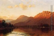 Mountain Lake Scene - James Brevoort