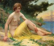 Nude at the Beach - Guillaume Seignac