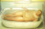 Homage to Bonnard I - Fernando Botero