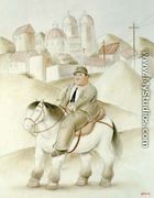 Hombre a cavallo - Fernando Botero