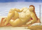La Playa - Fernando Botero