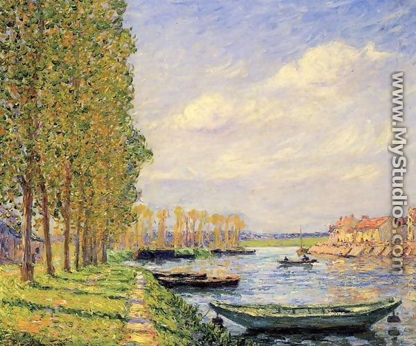 A Canal at St. Mammes - Francis Picabia