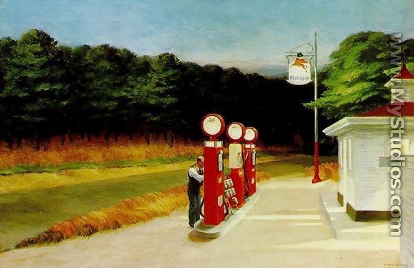 Gas - Edward Hopper