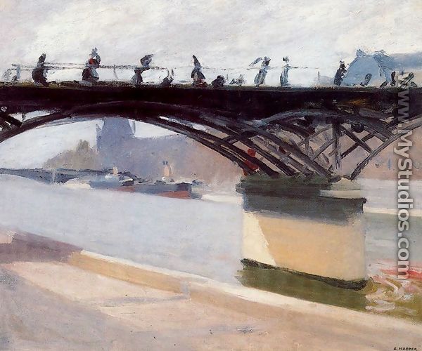 Le Pont des Arts - Edward Hopper
