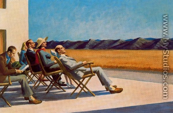 People in the Sun - Edward Hopper