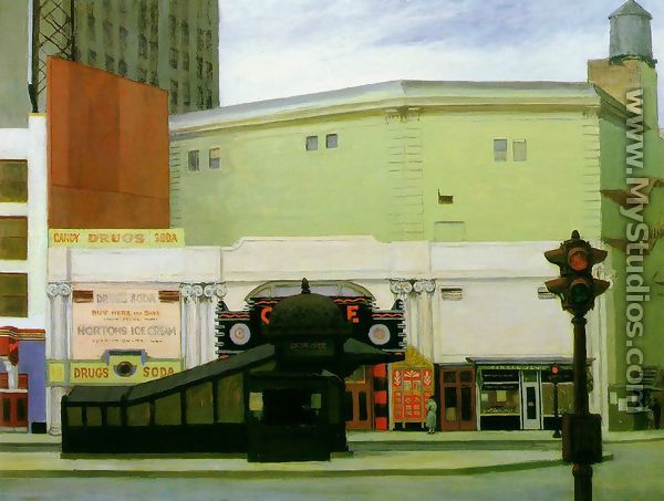 The Circle Theatre - Edward Hopper