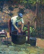 Washerwoman - Camille Pissarro