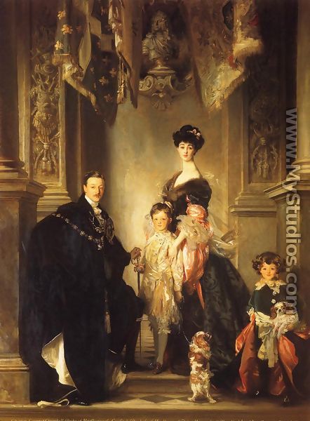 The Marlborough Family - John Singer Sargent