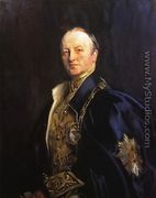 The Right Honourable Earl Curzon of Kedleston (George Nathanial Curzon) - John Singer Sargent