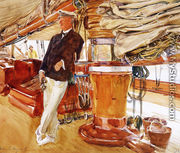 On the Deck of the Yacht Constellation - John Singer Sargent