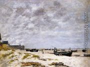 The Beach, Berck - Eugène Boudin