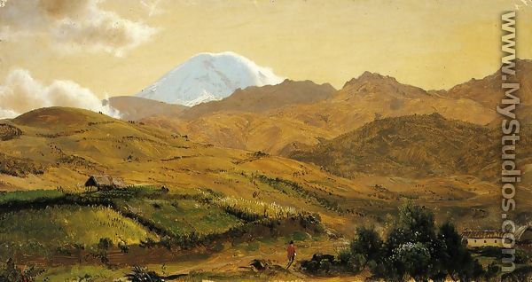 Mount Chimborazo, Ecuador - Frederic Edwin Church