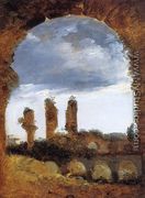 Ruined Columns in the Colosseum - Francois-Marius Granet
