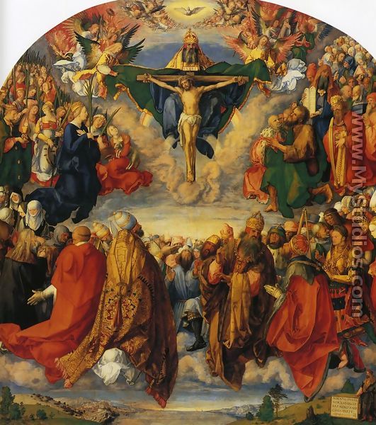 Adoration of the Trinity - Albrecht Durer