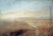 Hill Town on the Edge of the Campagna - Joseph Mallord William Turner