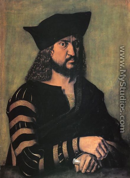 Portrait of Frederick the Wise - Albrecht Durer
