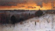 Winter Evening - George Inness