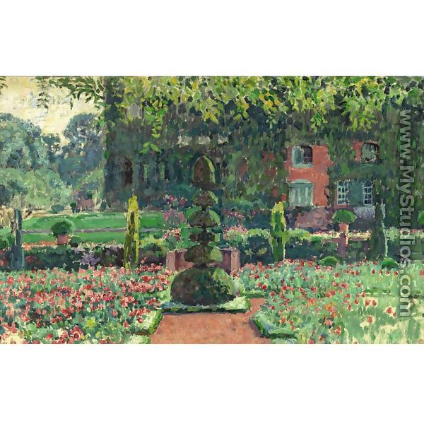 Jardin en ete - Theo van Rysselberghe