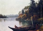 Salmon Fishing on the Northwest Coast - Albert Bierstadt