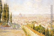 View of Florence from San Miniato - Frederick Childe Hassam