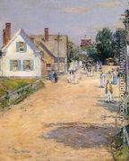 East Gloucester, End of Trolly Line - Frederick Childe Hassam