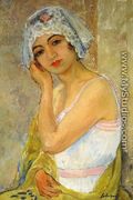 Seated Young Woman - Henri Lebasque