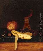 Still Life with Goblet, Fruit and Nuts - William Michael Harnett