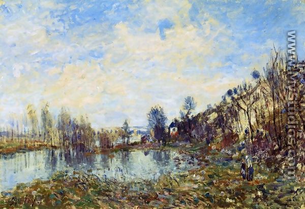 Flooded Field - Alfred Sisley