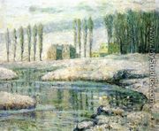 Creek in Winter - Ernest Lawson