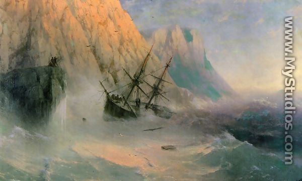 The Shipwreck I - Ivan Konstantinovich Aivazovsky