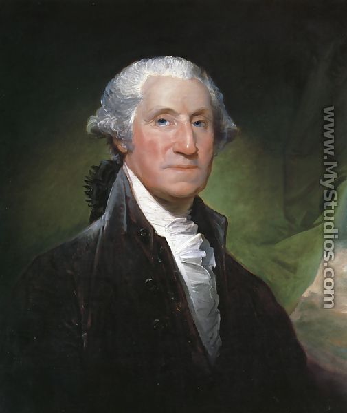 George Washington (The Gibbs-Channing-Avery Portrait) - Gilbert Stuart
