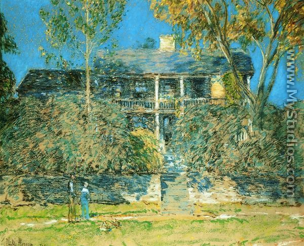 The Holly Farm - Frederick Childe Hassam