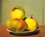 Dish of Apples and Quinces - David Johnson