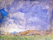 Thunderstorm on the Oregon Trail - Frederick Childe Hassam