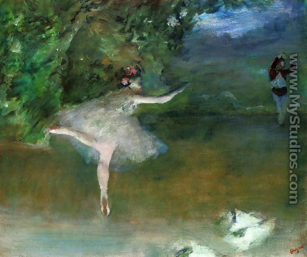 Les Pointes - Edgar Degas