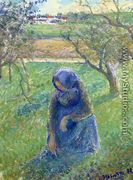 Gathering Herbs - Camille Pissarro