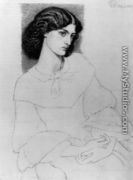 Jane Burden, aged 18 - Dante Gabriel Rossetti