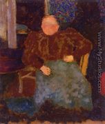 Madame Vuillard Seated - Edouard  (Jean-Edouard) Vuillard