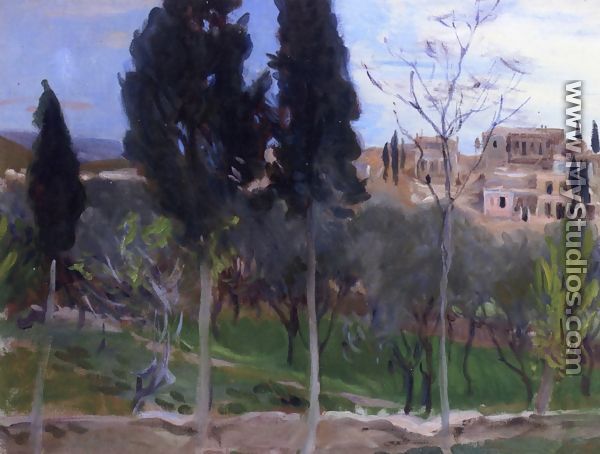 Mediterranean Landscape - John Singer Sargent