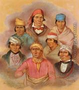 Seven Potawatomi Natives - George Winter