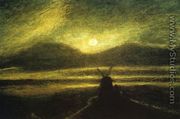 The Old Mill by Moonlight - Albert Pinkham  Ryder
